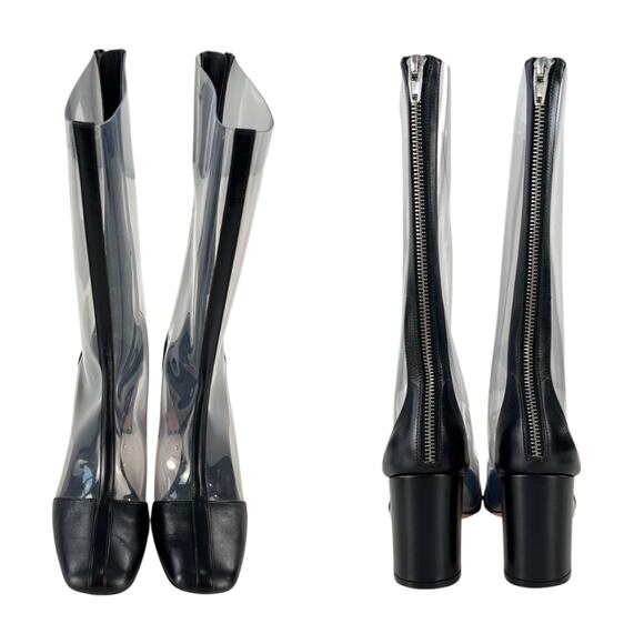 Celine Clear Vinyl Boots - Picture 5 of 8